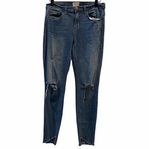 ID:23 Distressed Jean Jegging Size 28